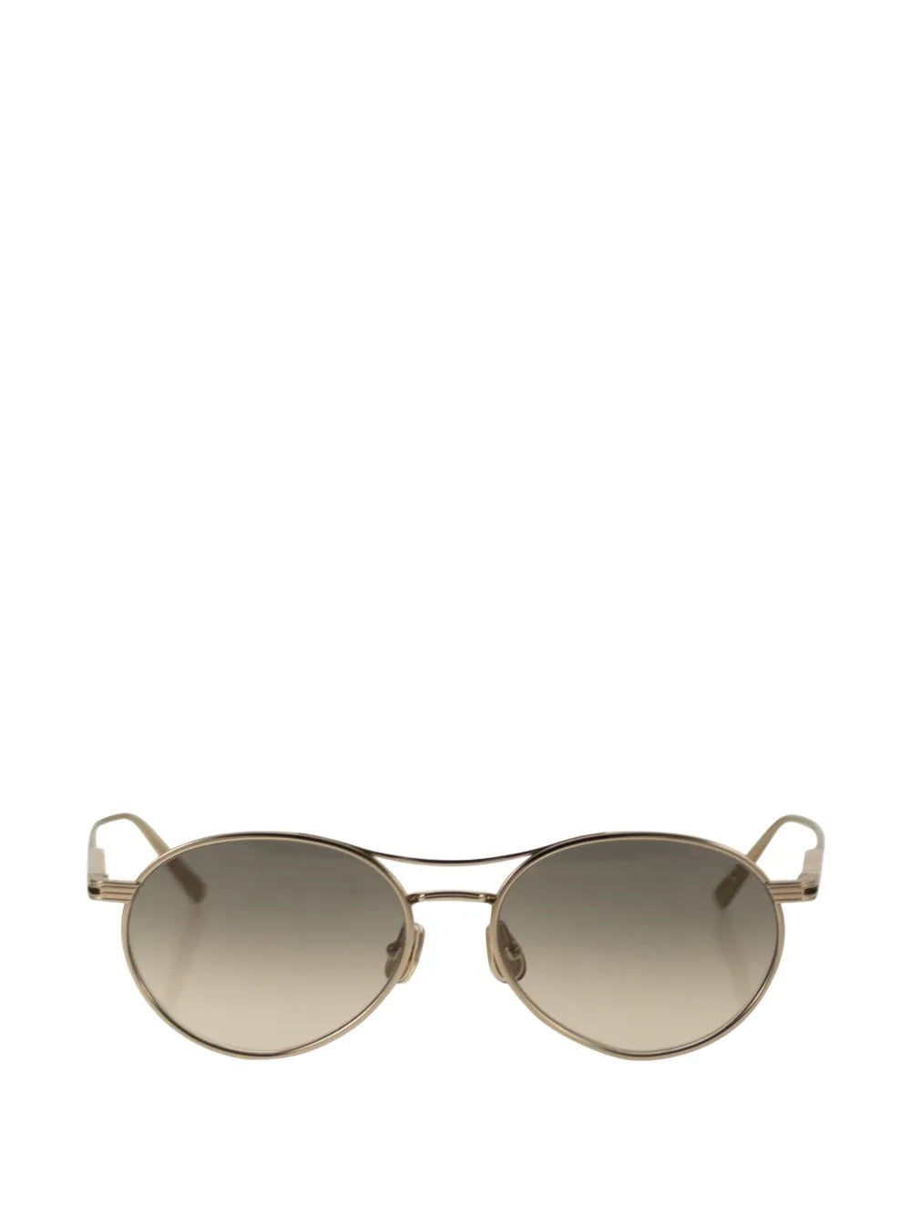 titanium crystal-lens sunglasses