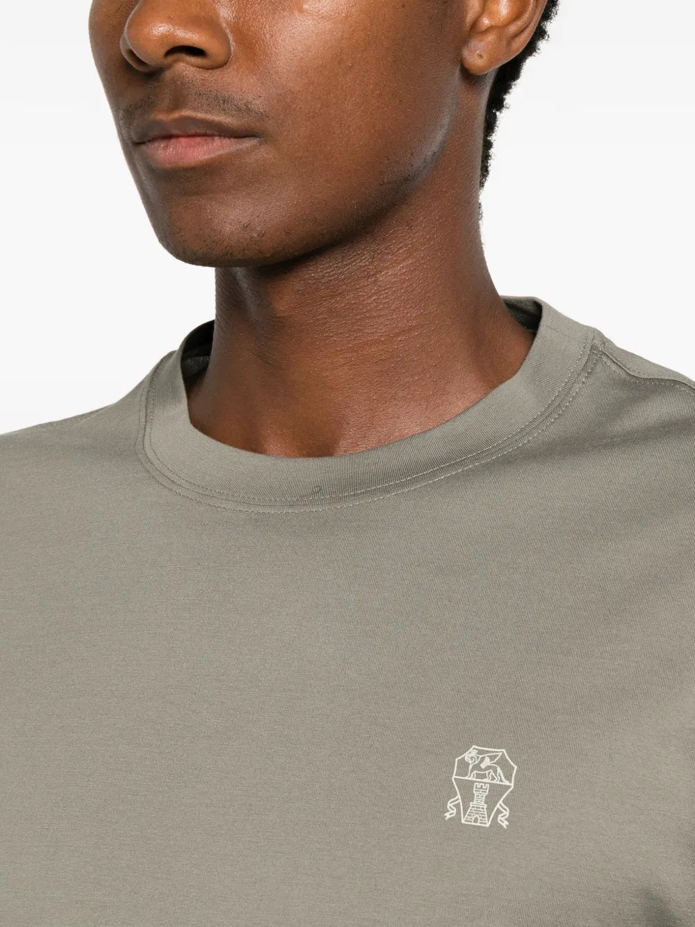 logo-print T-shirt