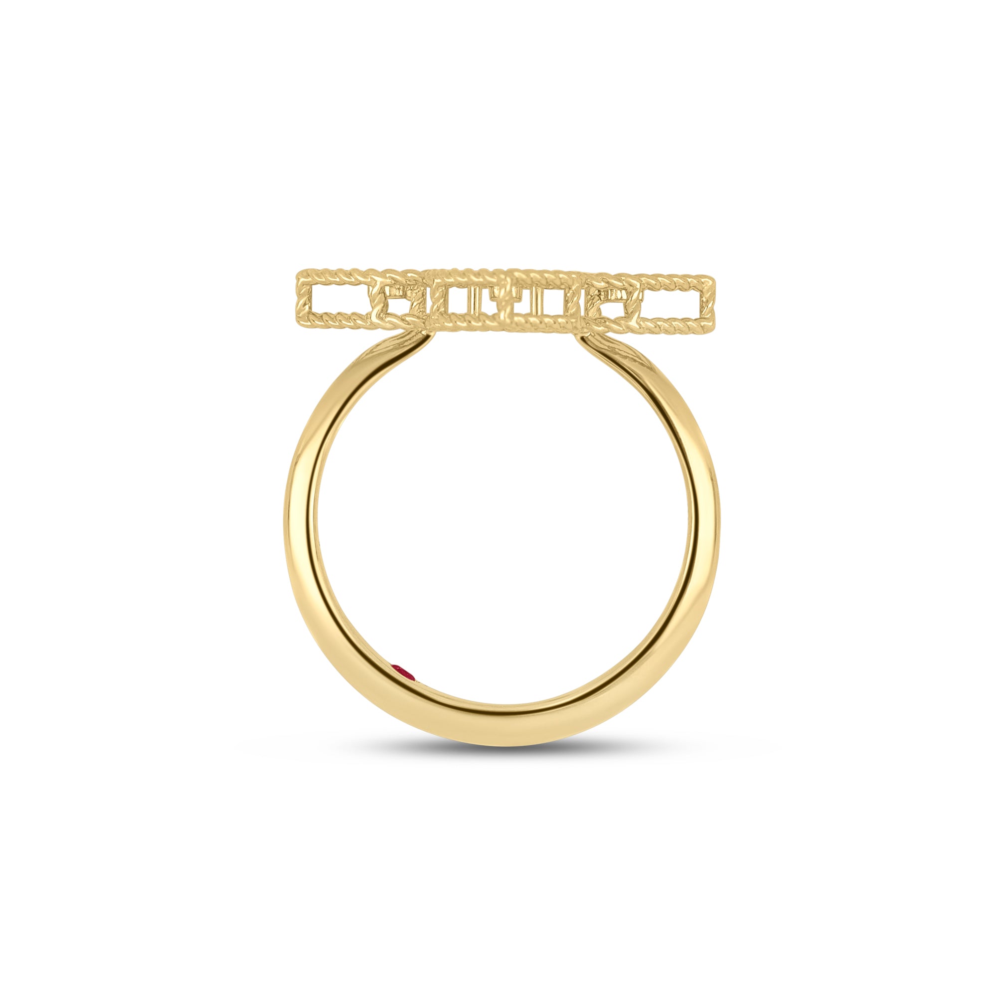 18kt yellow gold diamonds ring