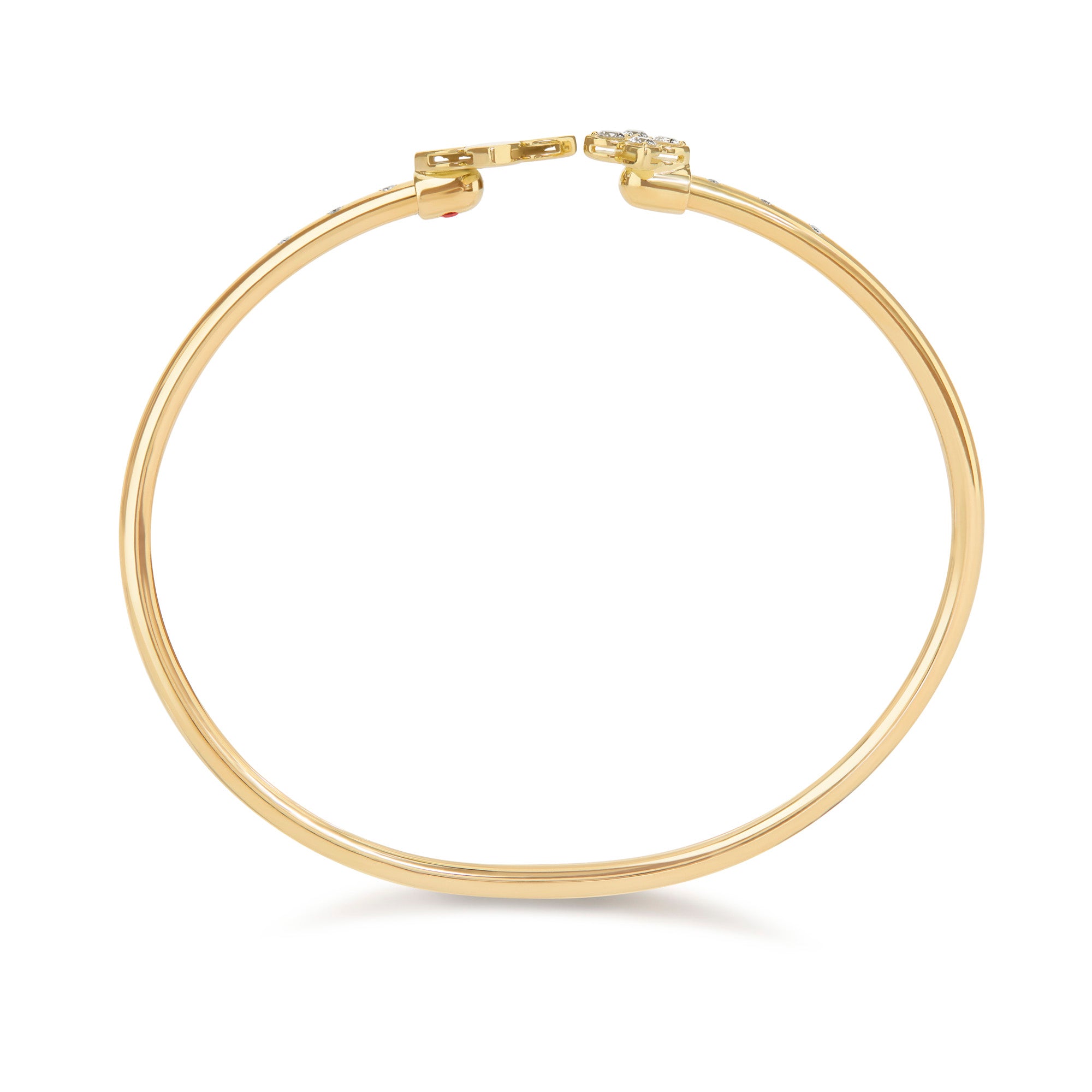 18kt yellow gold diamonds bracelet