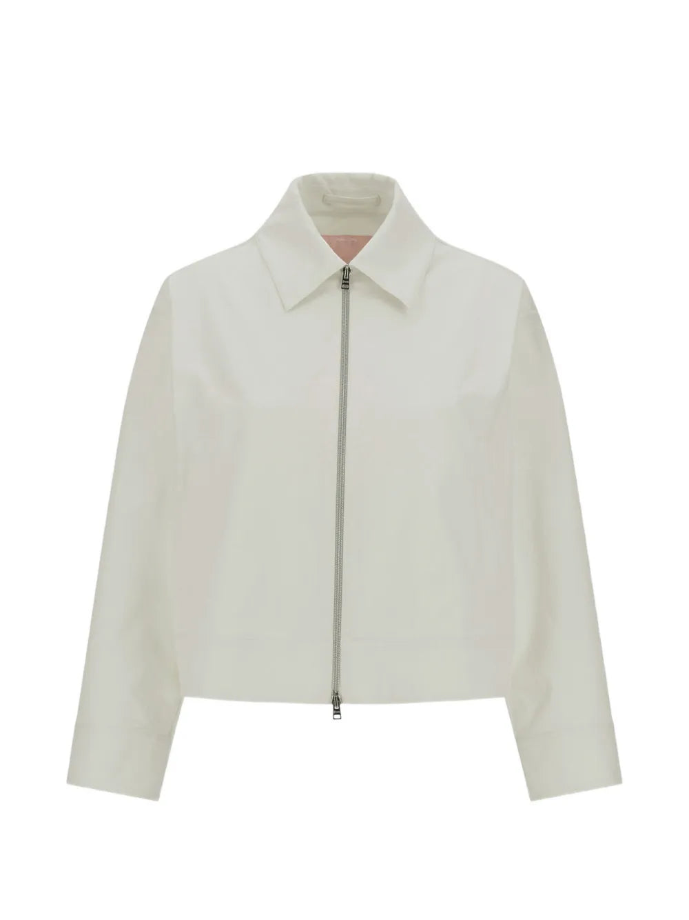 Resort zip-fastening bomber jacket
