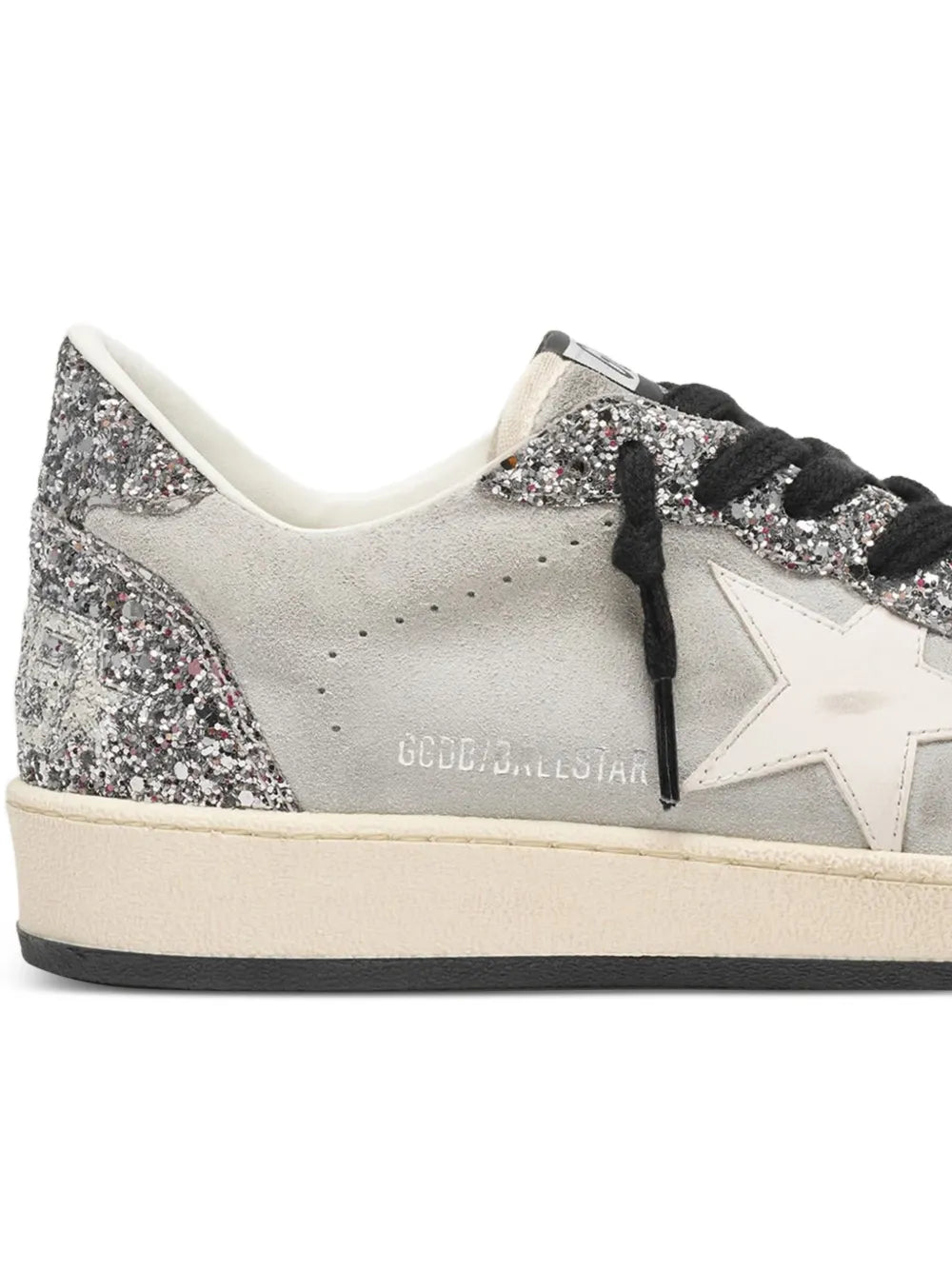 Ball Star glitter-effect sneakers