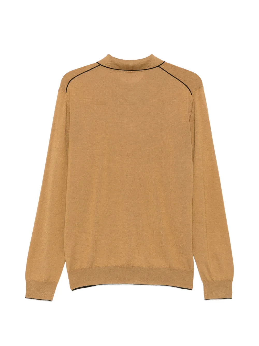 quarter-zip polo shirt