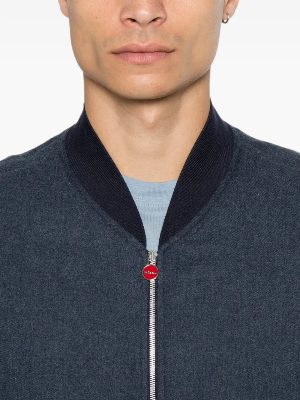 zip-up bomber jacket