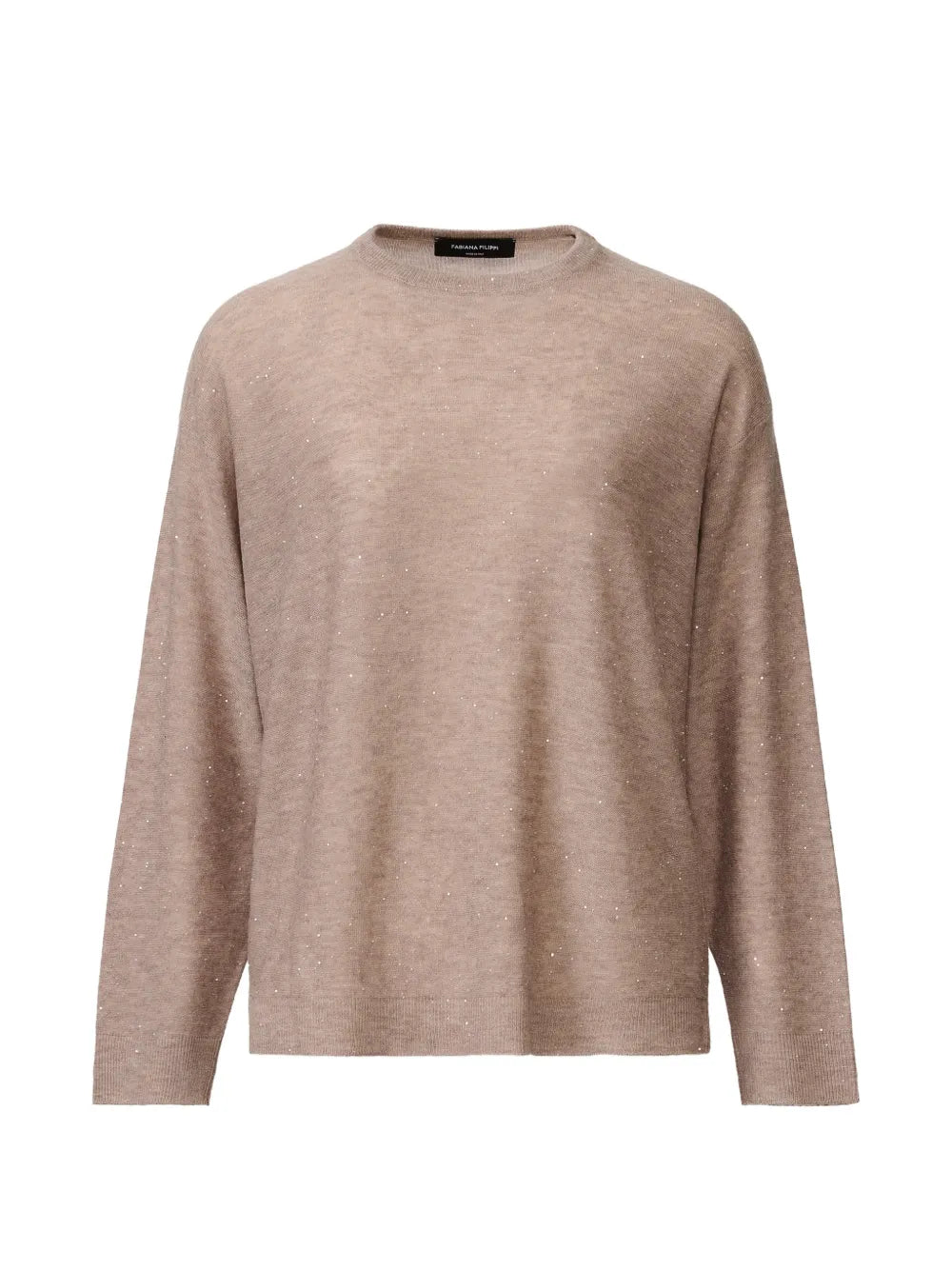sequin-embellished sweater