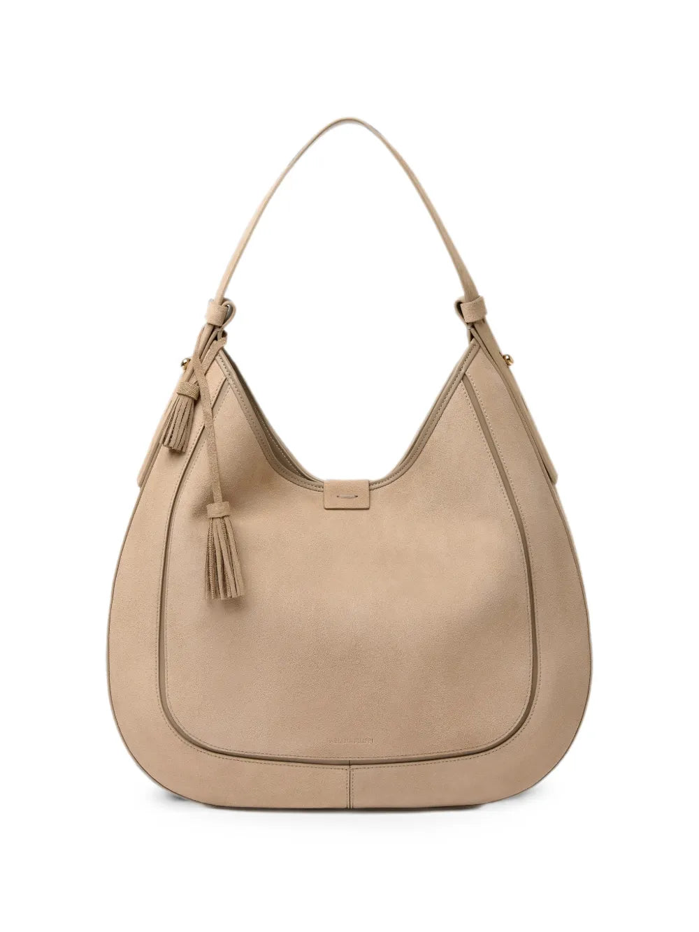 tassel-detail shoulder bag