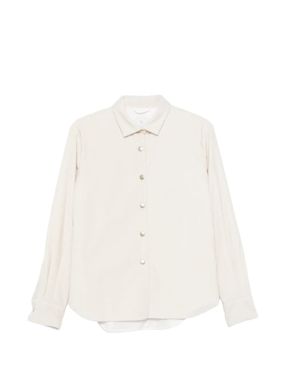 corduroy long-sleeve shirt