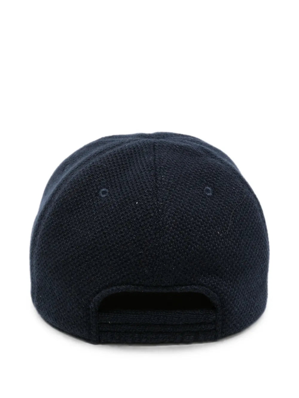 waffle-knit baseball cap