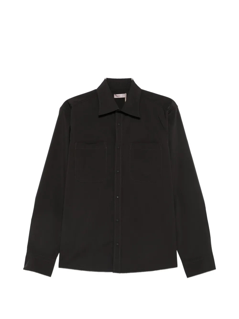 patch-pocket long-sleeve shirt