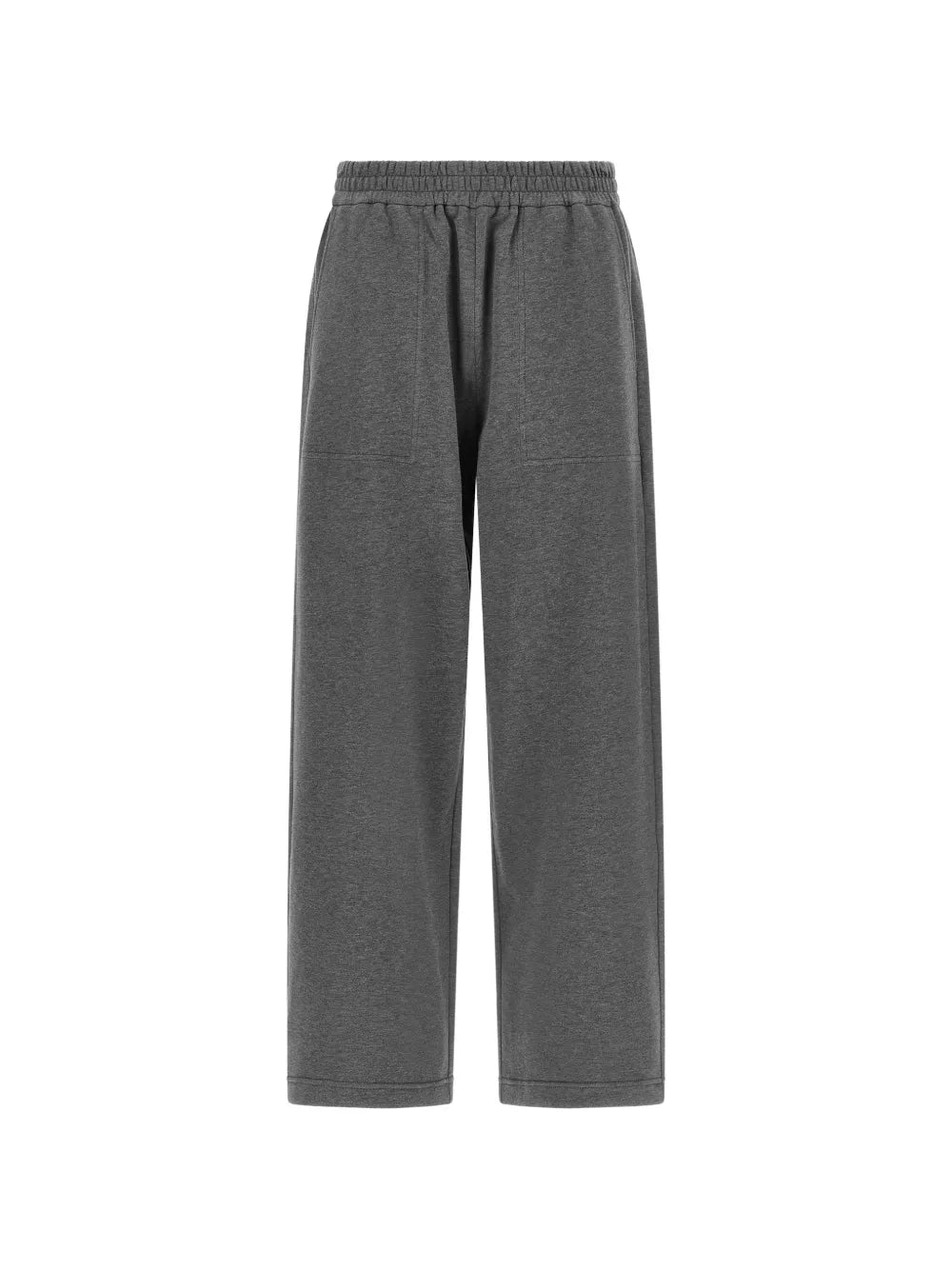 wide-leg patch-pocket trousers