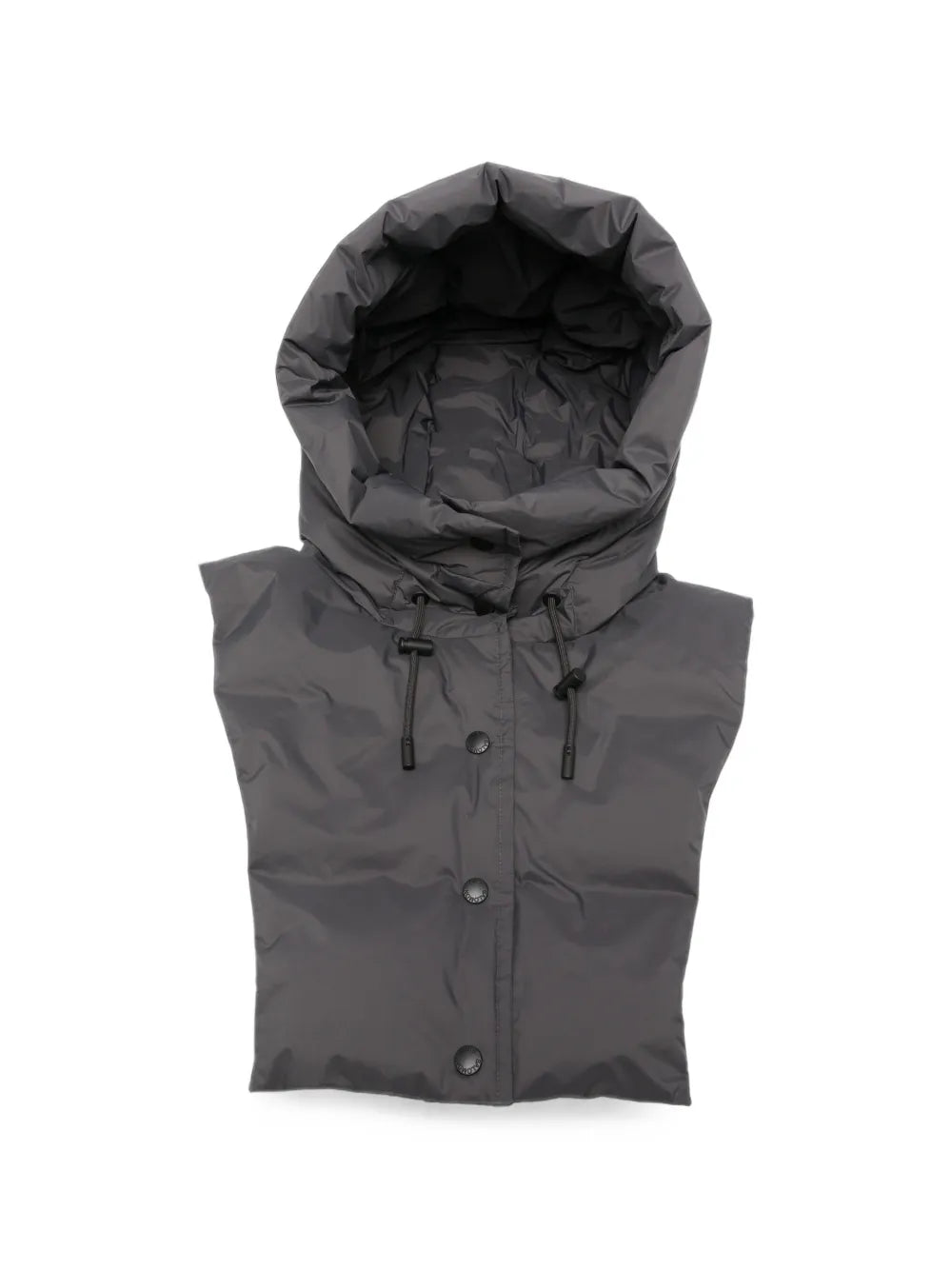 padded drawstring hood