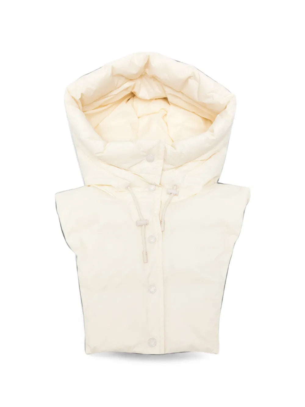 padded drawstring hood
