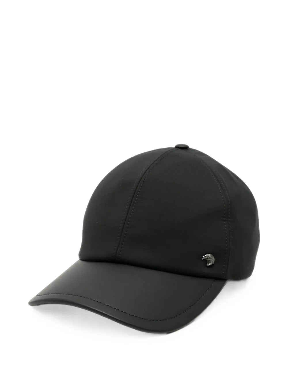 logo-plaque baseball cap