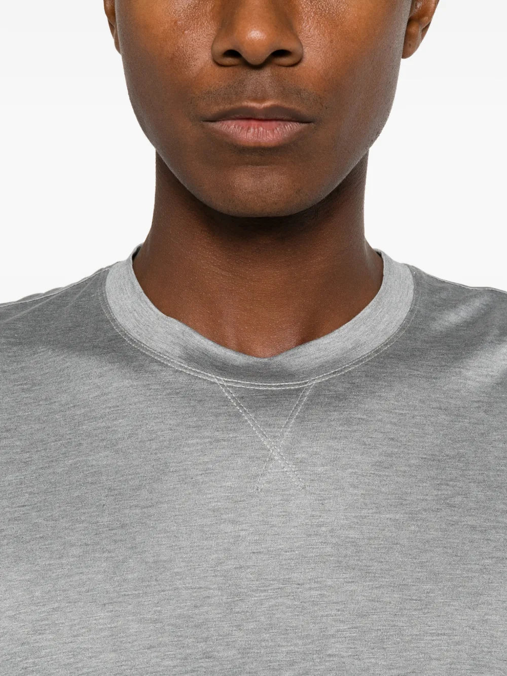 round-neck T-shirt