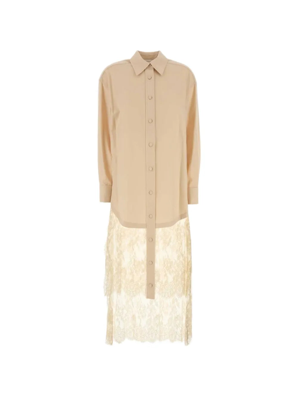 Valiant lace-trim shirt