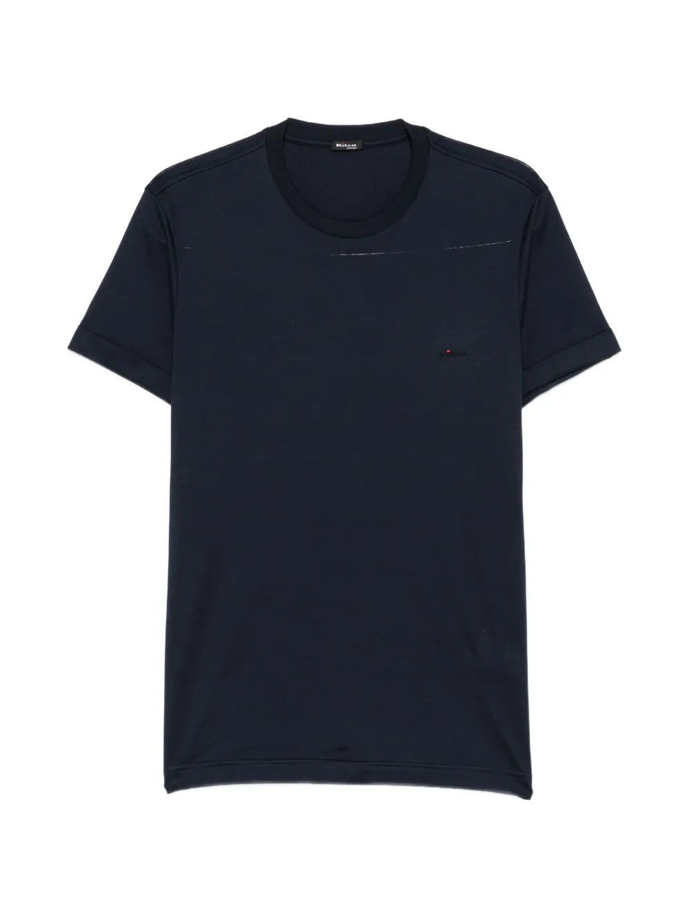 logo-embroidered round-neck T-shirt