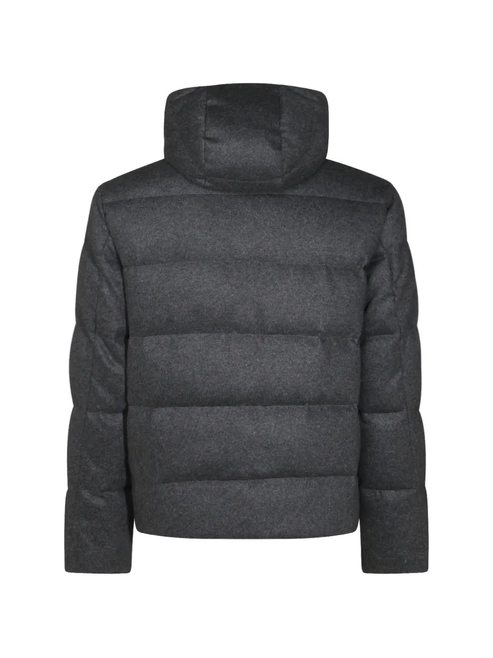 padded hooded coat