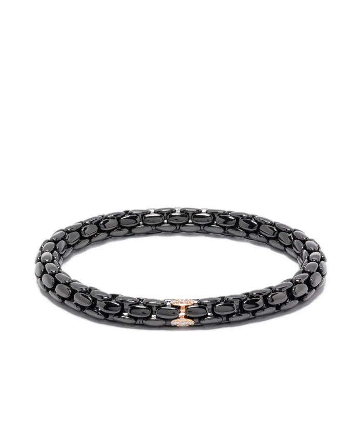 Pulsera elástica de oro de 18K
