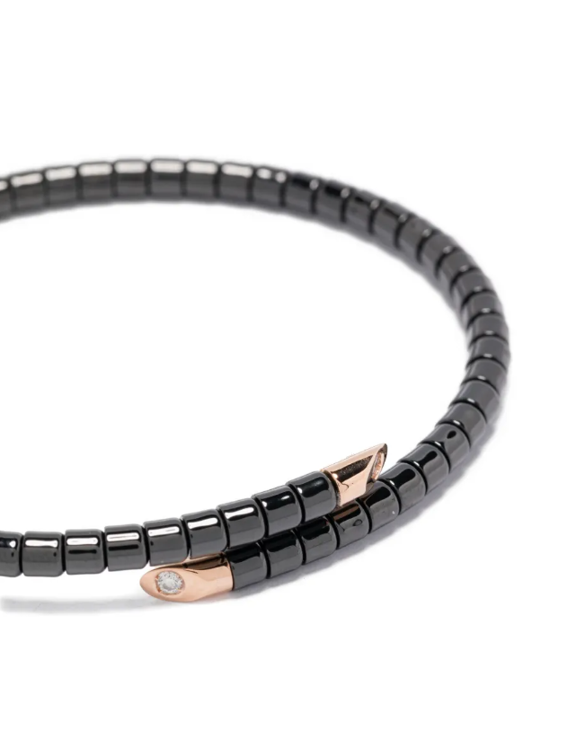Pulsera de oro rosa de 18K