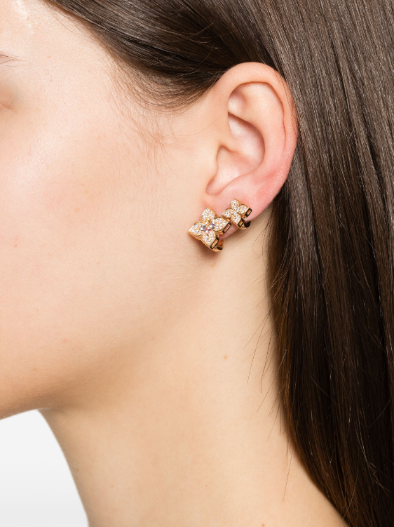 18K rose gold Venetian Princess multi-stone earrings