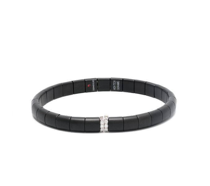 18kt white gold diamond bracelet