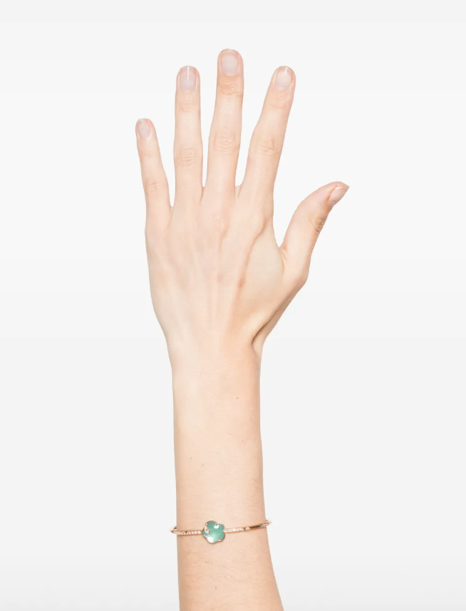 Pulsera Petit Joli Lunaire en oro rosa de 18kt con diamantes 