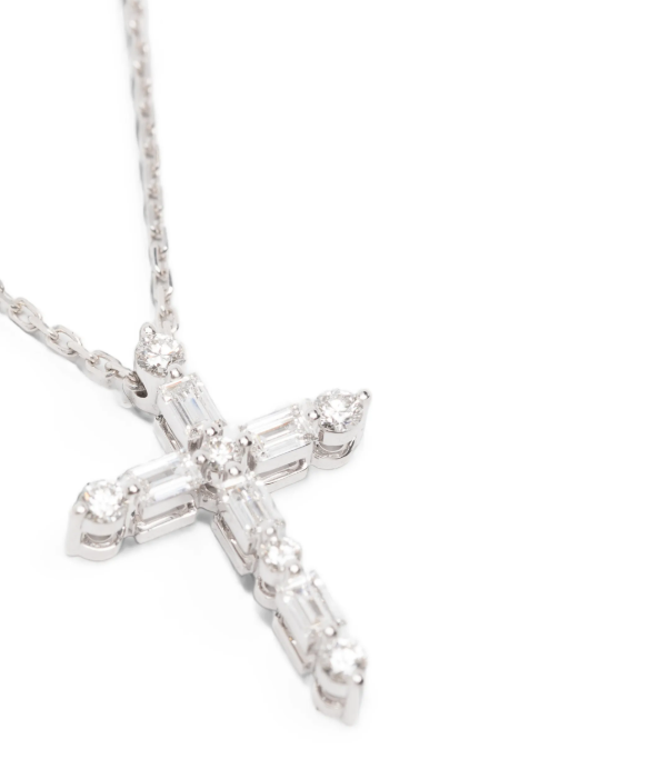diamond cross necklace