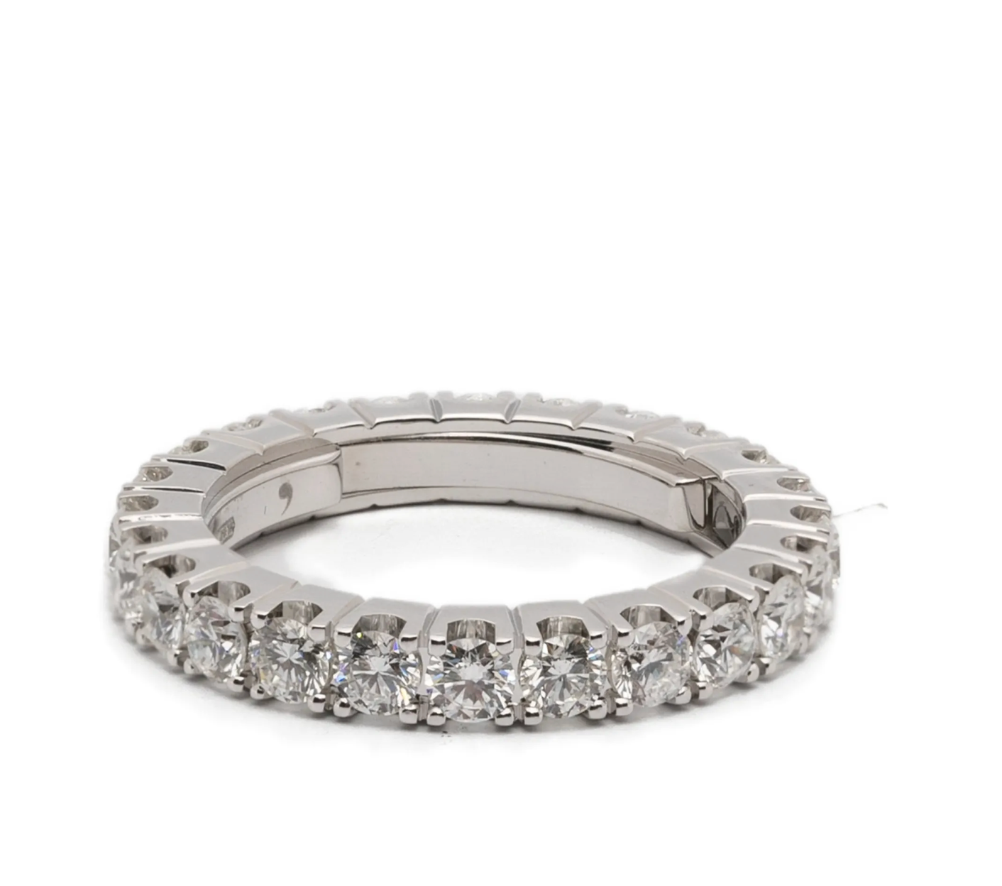 18kt white gold diamonds ring