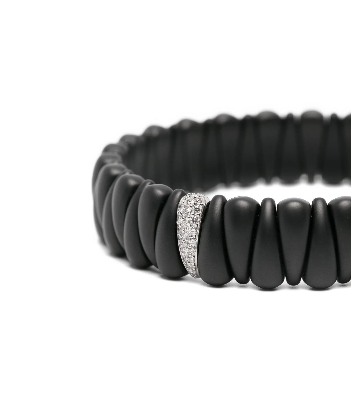 18kt white gold diamonds bracelet