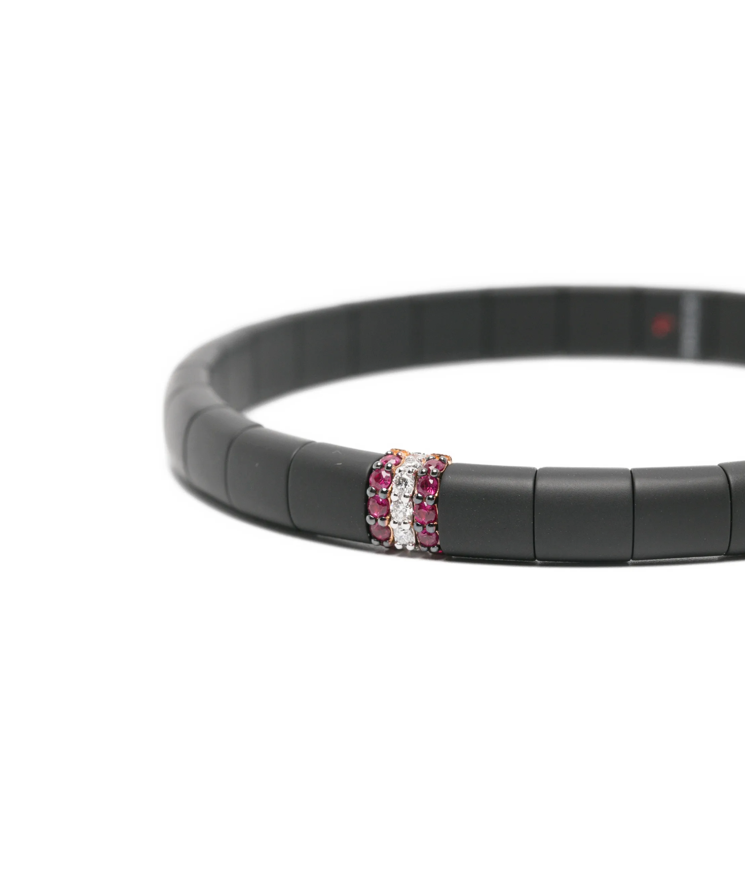 18kt white gold diamonds bracelet