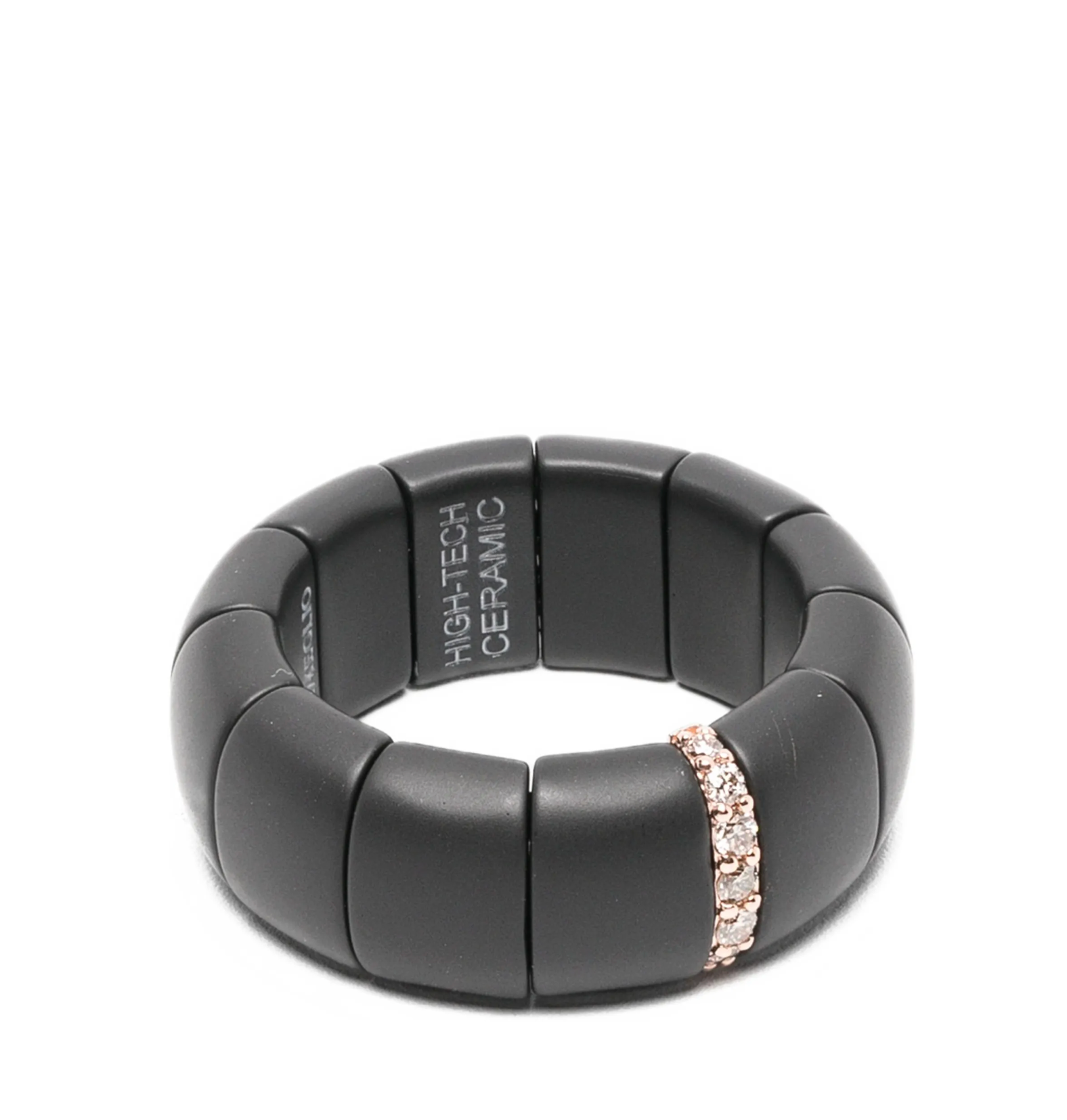18kt rose gold diamonds ring