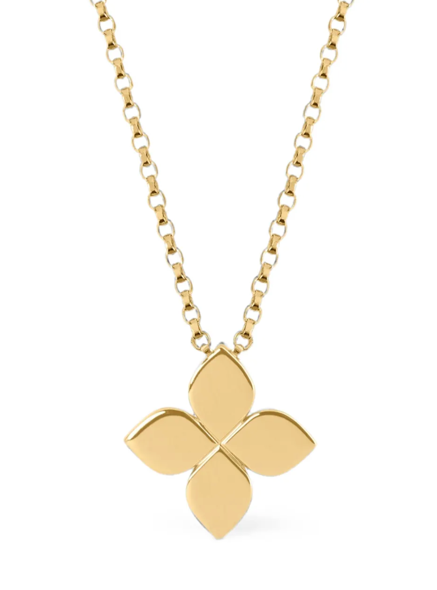 18kt yellow gold diamonds necklace