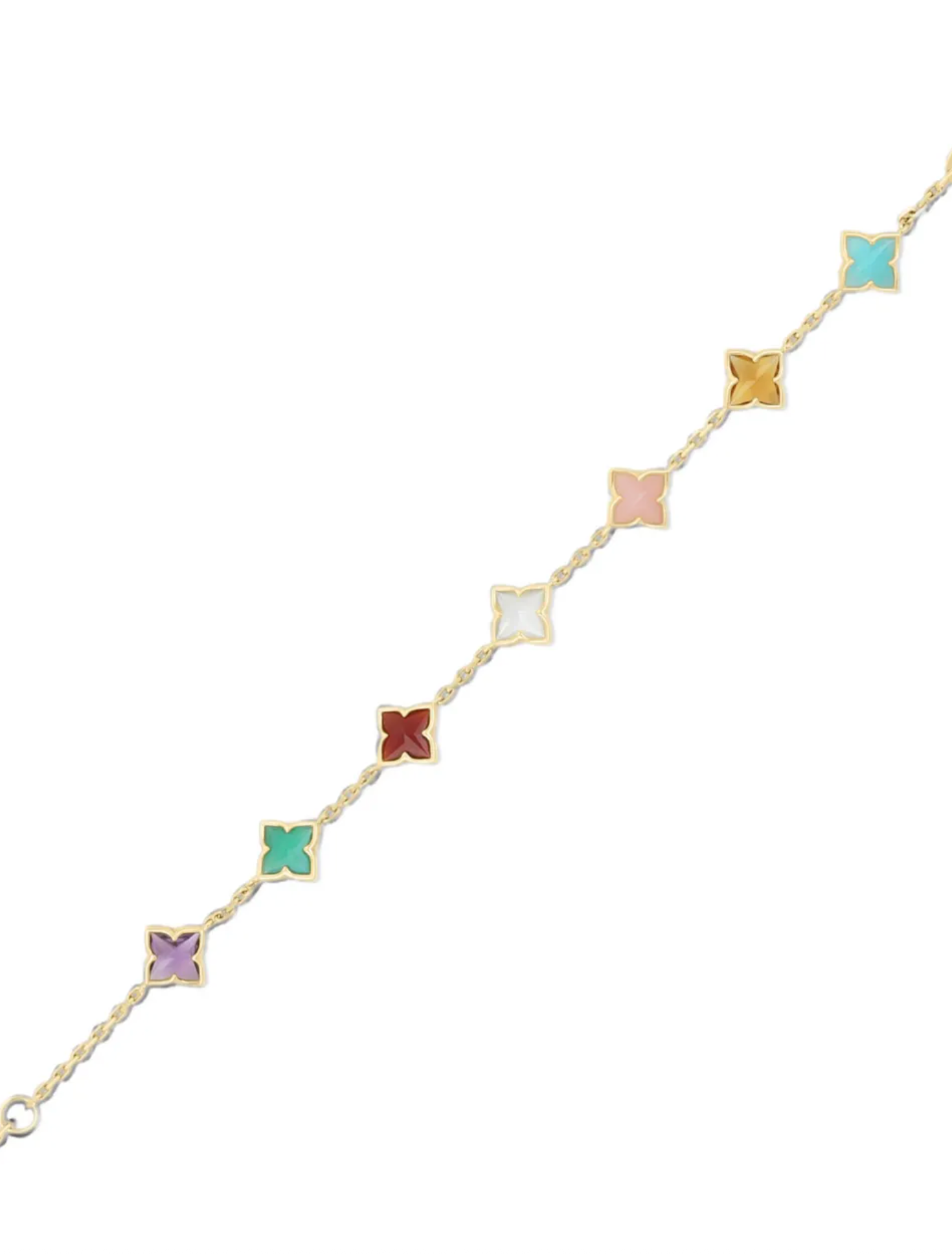 18kt yellow gold diamonds bracelet