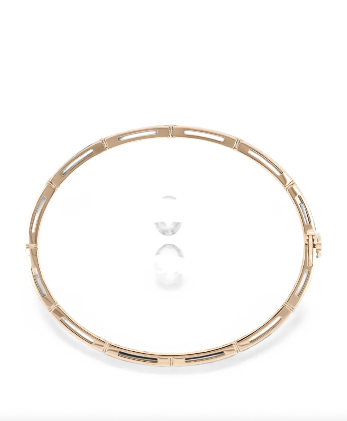 18kt rose gold diamonds bracelet