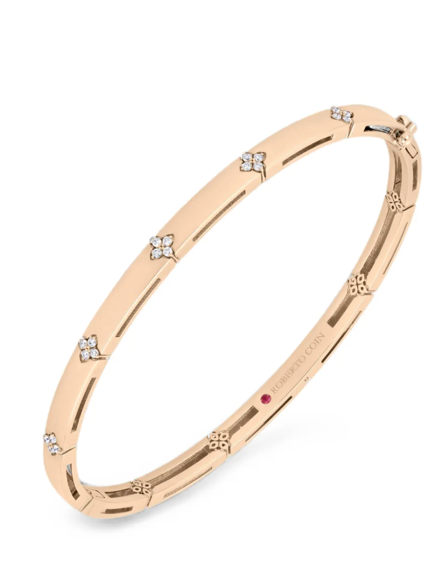 18kt rose gold diamonds bracelet