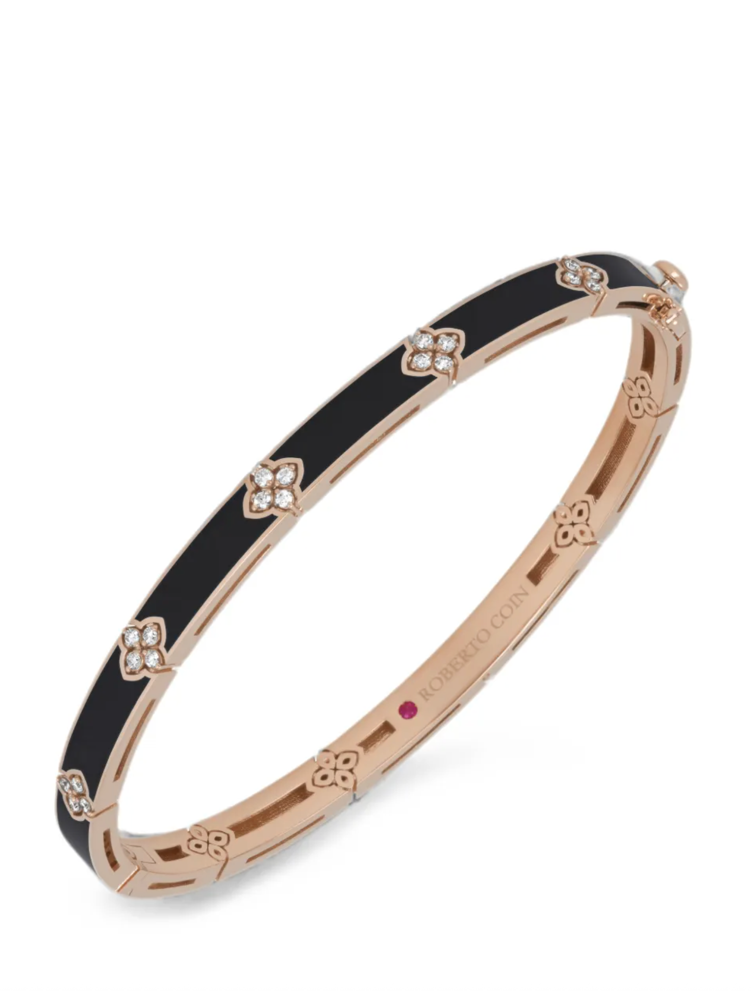 Venetian Princess diamond and enamel bracelet