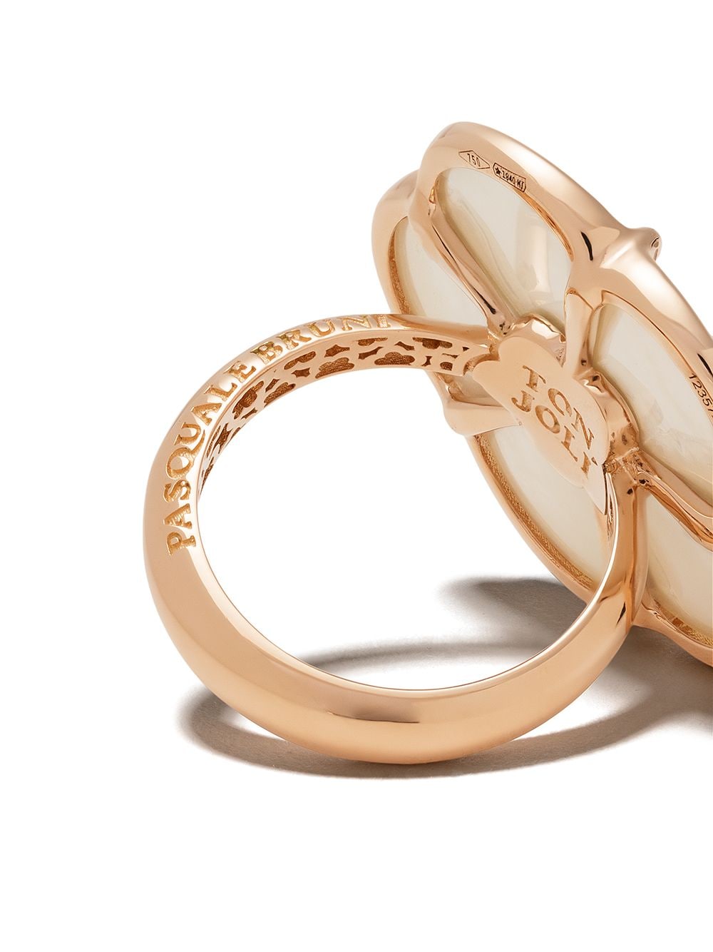 18kt rose gold Ton Joli diamonds ring