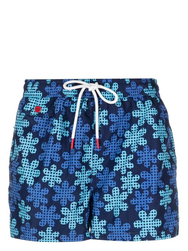 logo-print swim shorts