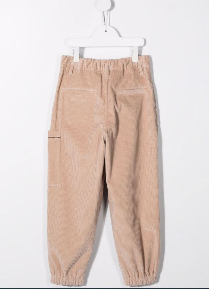 Pantalón recto de pana 