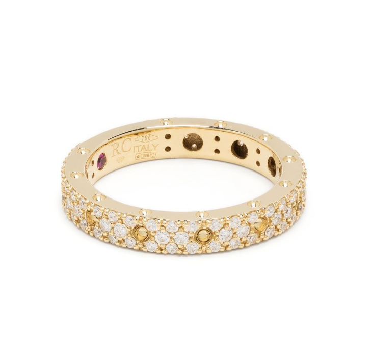 anillo Pois Moi en oro amarillo de 18kt 