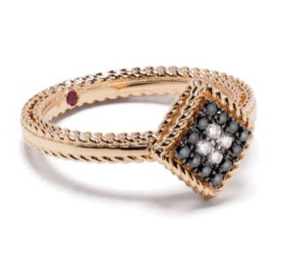 18kt rose gold  diamonds Palazzo Ducale ring