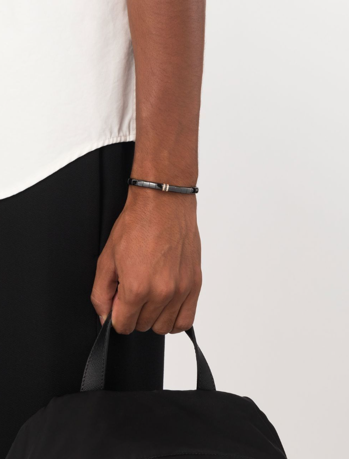 18kt wraparound-style bracelet