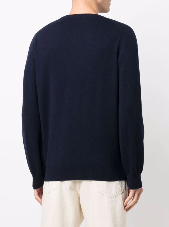Crew-neck cashmere jumper